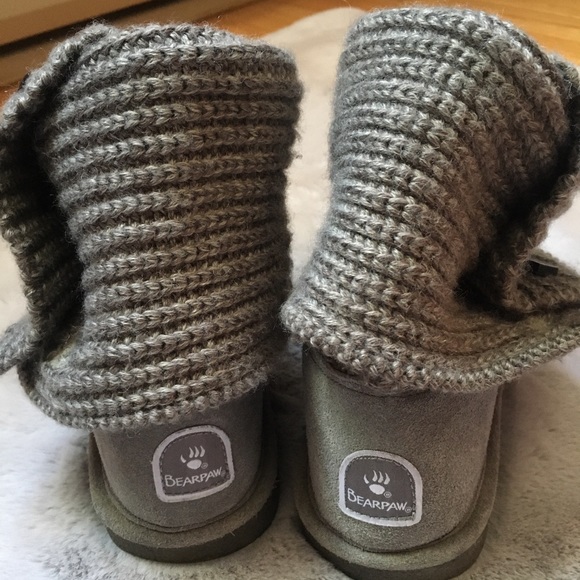 🐻 Bearpaw Women's Knit Tall Mid-Calf Wool Boot - Picture 4 of 13